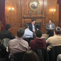 Kaufman et Halpern en discussion